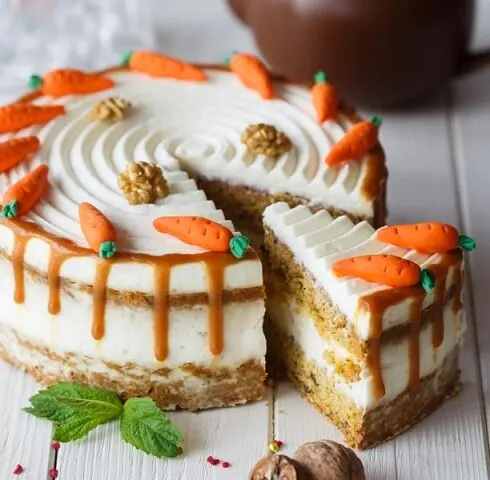 торт морковный